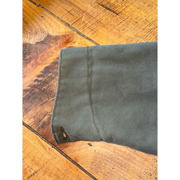 Mens Sorel Olive Heavy Duty Chore Work Barn Jacket Coat Pockets Corduroy XXL - Picture 8 of 16